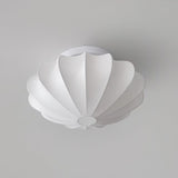 modern-mid-century-style-white-silk-bubble-flush-mount-ceiling-light-fixture