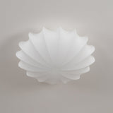 modern-mid-century-style-white-silk-bubble-flush-mount-ceiling-light-fixture