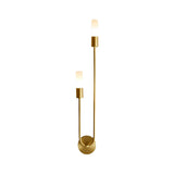 Modern Minimalist 2 Light G9 Luxury Wall Sconce for Bedroom and Living Room Lighting