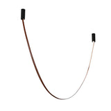 Modern Minimalist Artificial Leather Belt LED Pendant Lighting for High Ceiling Staircase and Villa