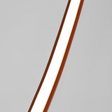 Modern Minimalist Artificial Leather Belt LED Pendant Lighting for High Ceiling Staircase and Villa