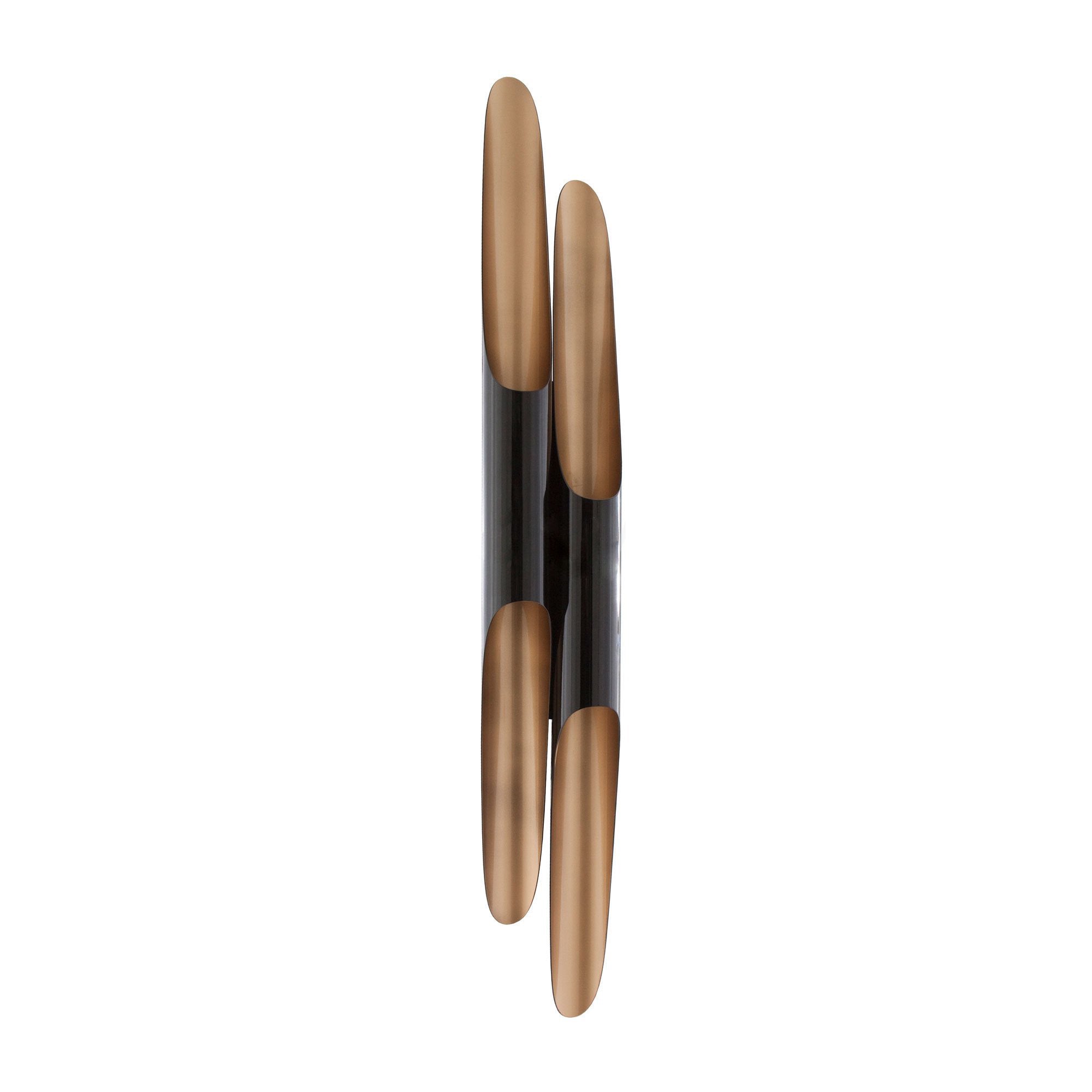 Modern Minimalist Black and Gold Industrial Steel Wall Sconce Light for Indoor Decor