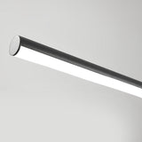 Modern Minimalist Black Ring LED Chandelier for Dining Room with 3 Step Dimming
