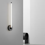 Modern Minimalist Circular Strip LED Wall Sconce with 3 Step Dimming Function