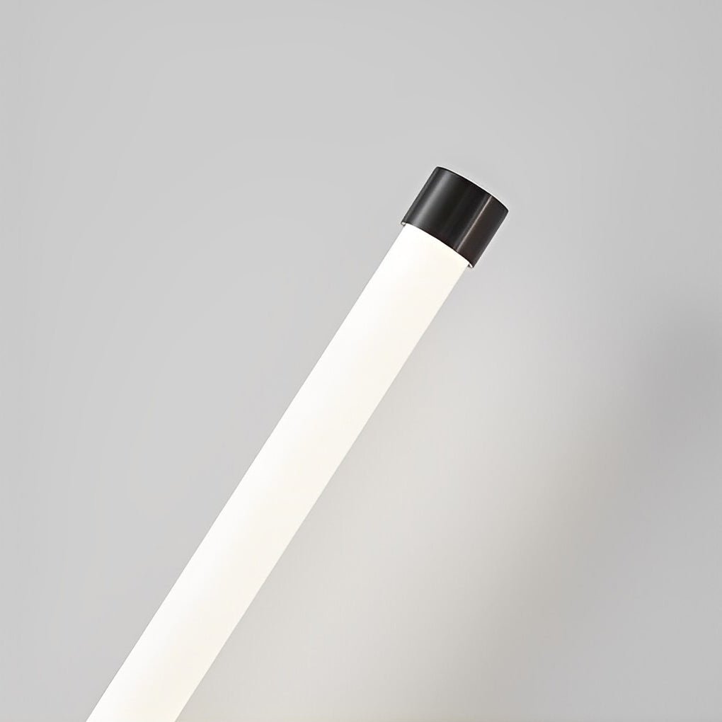 Modern Minimalist Circular Strip LED Wall Sconce with 3 Step Dimming Function