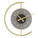 Modern Minimalist Clock Design LED Wall Lamp Warm White Indoor Sconce Lighting for Bedroom and Living Room