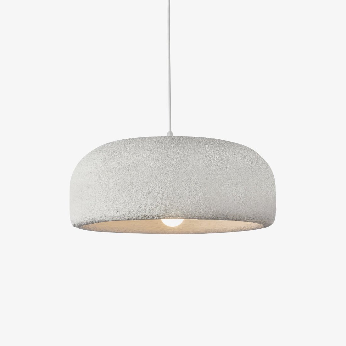 Modern Minimalist Cloud Pendant Light White Polystyrene Floating Hanging Lamp for Dining Room