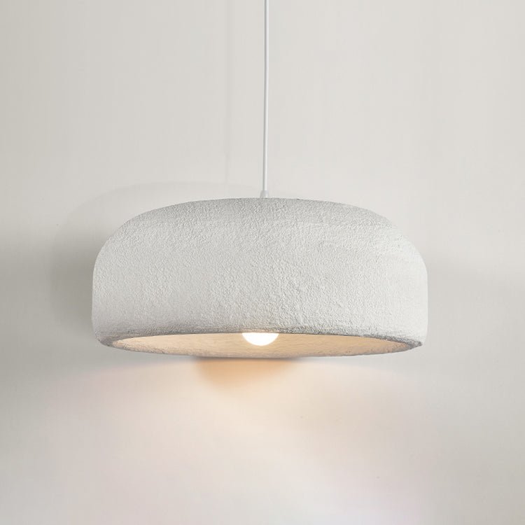 Modern Minimalist Cloud Pendant Light White Polystyrene Floating Hanging Lamp for Dining Room
