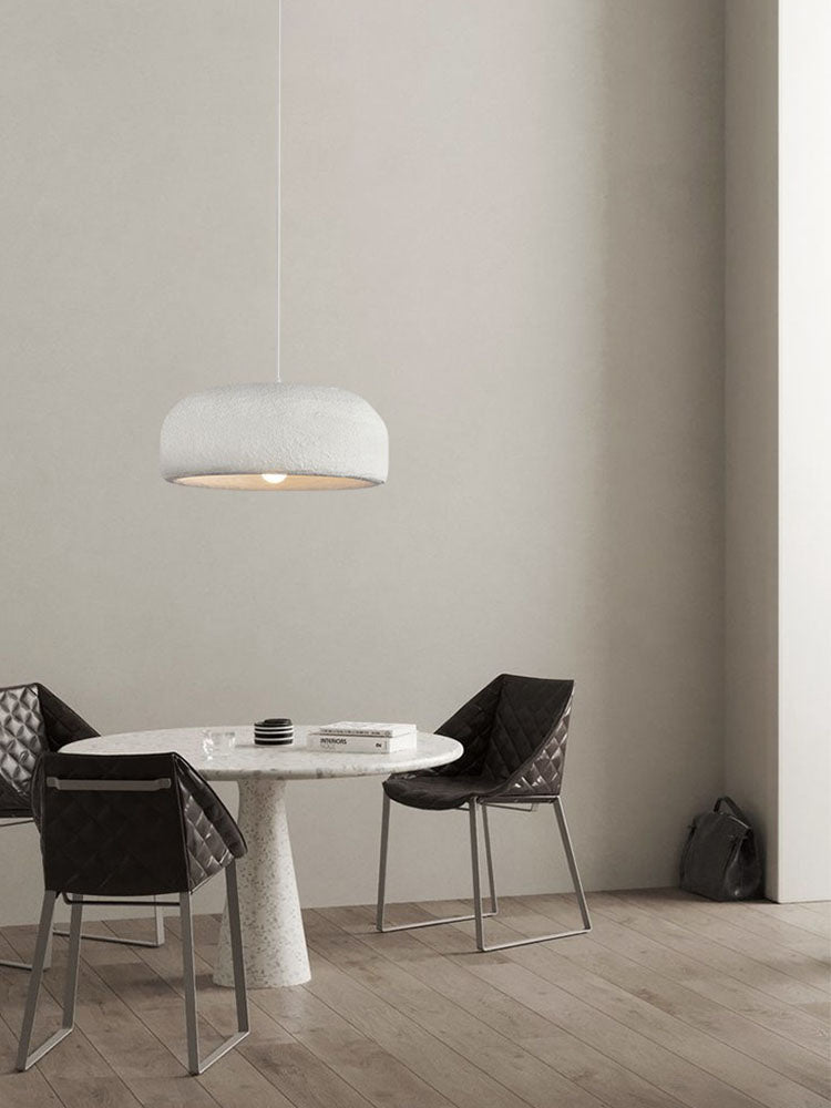 Modern Minimalist Cloud Pendant Light White Polystyrene Floating Hanging Lamp for Dining Room