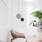 Modern Minimalist Cosmos LED Multi Light Pendant Cluster Disc Chandelier for Living Room