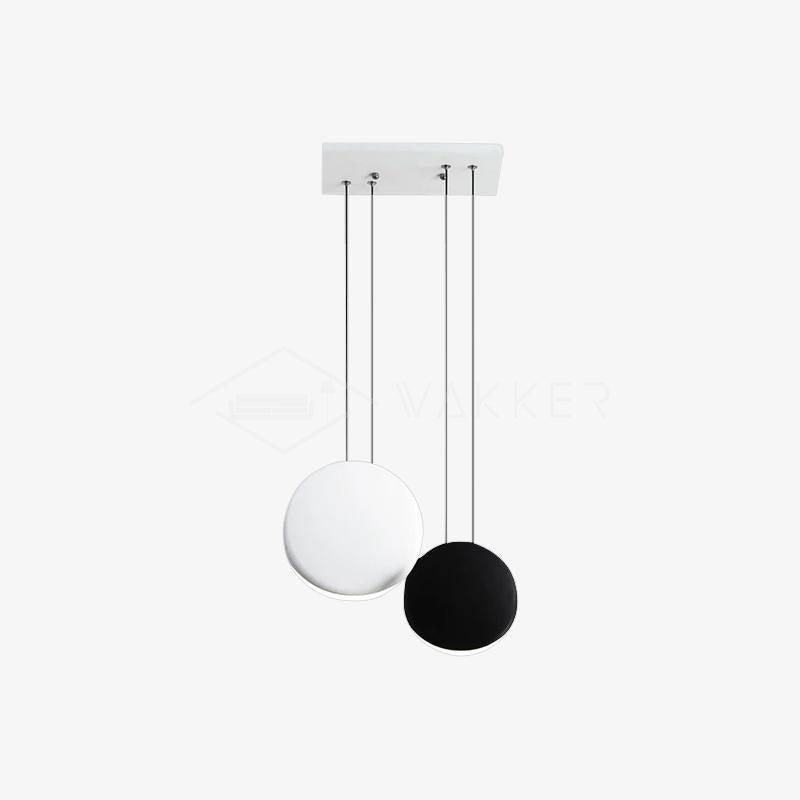 Modern Minimalist Cosmos LED Multi Light Pendant Cluster Disc Chandelier for Living Room