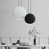 Modern Minimalist Cosmos LED Multi Light Pendant Cluster Disc Chandelier for Living Room