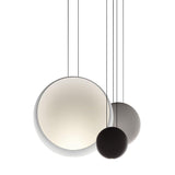 Modern Minimalist Cosmos LED Multi Light Pendant Cluster Disc Chandelier for Living Room