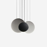 Modern Minimalist Cosmos LED Multi Light Pendant Cluster Disc Chandelier for Living Room