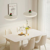 Modern Minimalist Geometric LED Pendant Light with Balanced Circular Frame Design