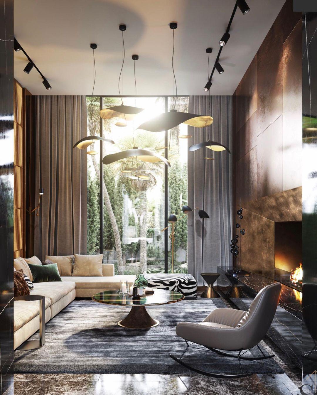 Modern Minimalist Giorgio Curving Disc LED Pendant Light with Adjustable Hanging Height