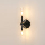 Modern Minimalist Glass Globe Plug In Wall Sconce Set of 2 Brass Bracket Wall Lamp