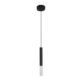 Modern Minimalist LED Kitchen Island Pendant Light Black Nordic Hanging Ceiling Lamp
