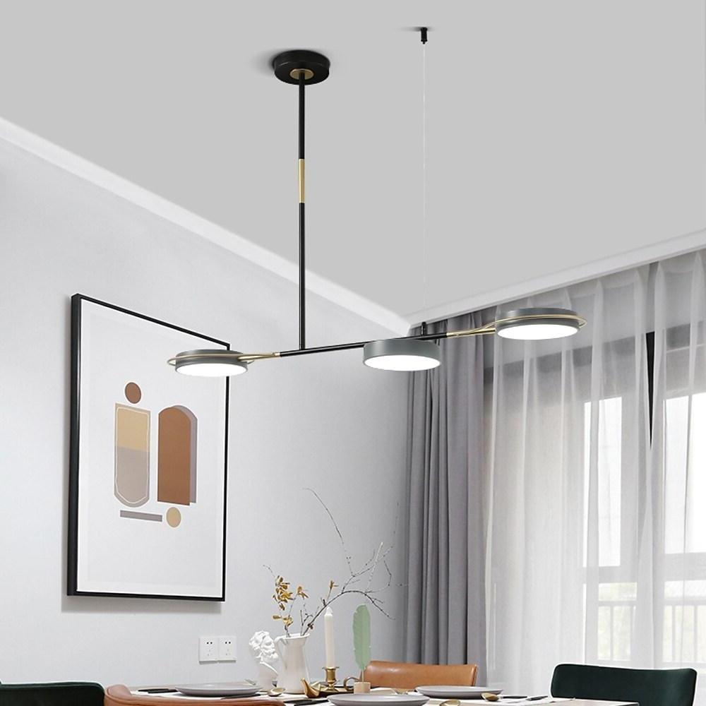 Modern Minimalist LED Pendant Chandelier for Living Room and Dining Area Lighting