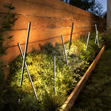 Modern Minimalist LED Strip Outdoor Floor Lamp Waterproof IP65 Garden Lawn Pathway Light