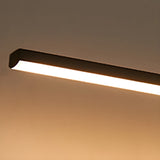 Modern Minimalist LED Wall Sconce for Bathroom Vanity and Mirror Lighting in Black Finish