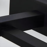 Modern Minimalist LED Wall Sconce for Bathroom Vanity and Mirror Lighting in Black Finish