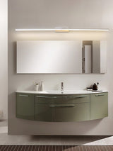 Modern Minimalist LED Wall Sconce for Bathroom Vanity and Mirror Lighting in Black Finish