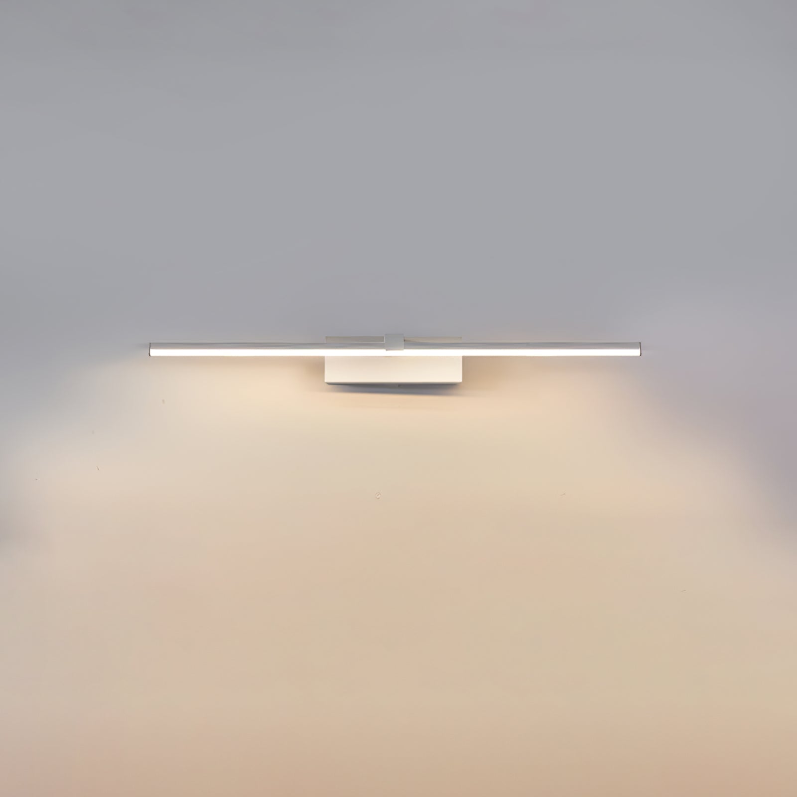 Modern Minimalist LED Wall Sconce for Bathroom Vanity and Mirror Lighting in Black Finish