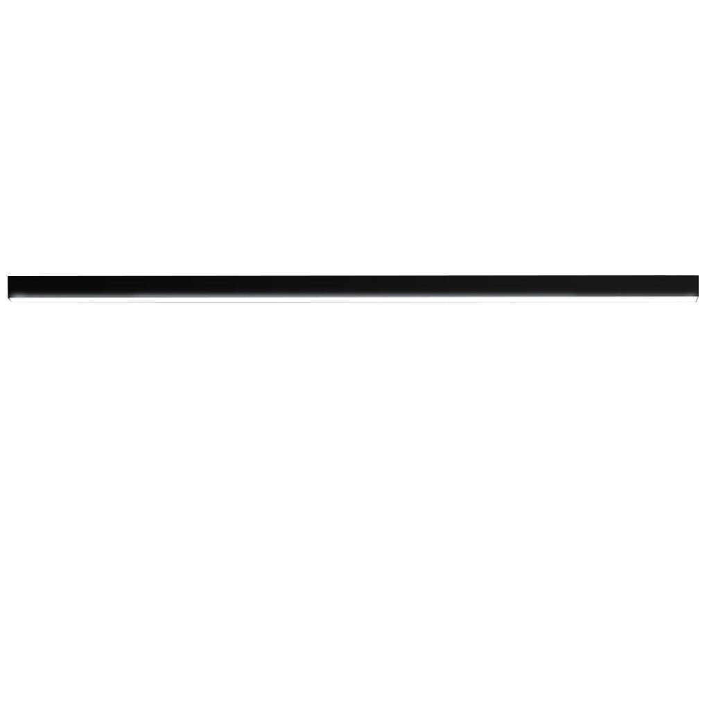 Modern Minimalist Linear LED Strip Ceiling Light Dimmable Flush Mount with Remote Control