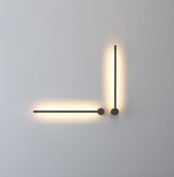 Modern Minimalist Linear LED Wall Sconce Architectural Slim Tube Light Fixture