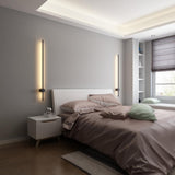 Modern Minimalist Linear LED Wall Sconce Architectural Slim Tube Light Fixture