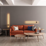 Modern Minimalist Linear LED Wall Sconce Architectural Slim Tube Light Fixture