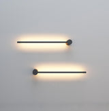 Modern Minimalist Linear LED Wall Sconce Architectural Slim Tube Light Fixture
