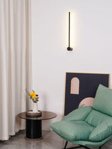 Modern Minimalist Linear LED Wall Sconce Architectural Slim Tube Light Fixture