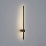 Modern Minimalist Linear LED Wall Sconce Architectural Slim Tube Light Fixture