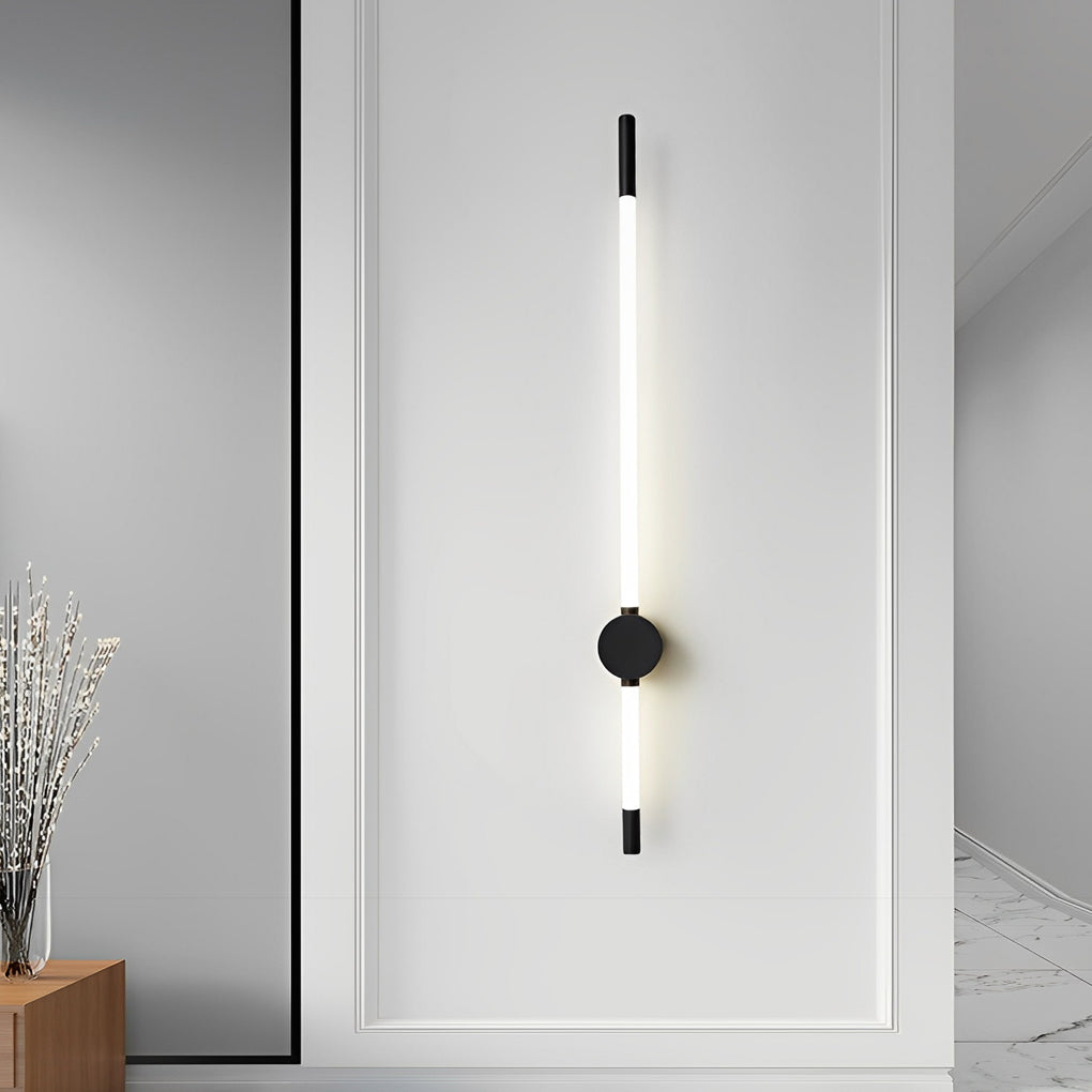 Modern Minimalist Long Strip LED Wall Sconce Acrylic Linear Light for Bedroom Living Room