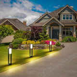 Modern Minimalist Outdoor LED Column Light Waterproof Garden Landscape Path Lighting