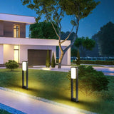 Modern Minimalist Outdoor LED Column Light Waterproof Garden Landscape Path Lighting