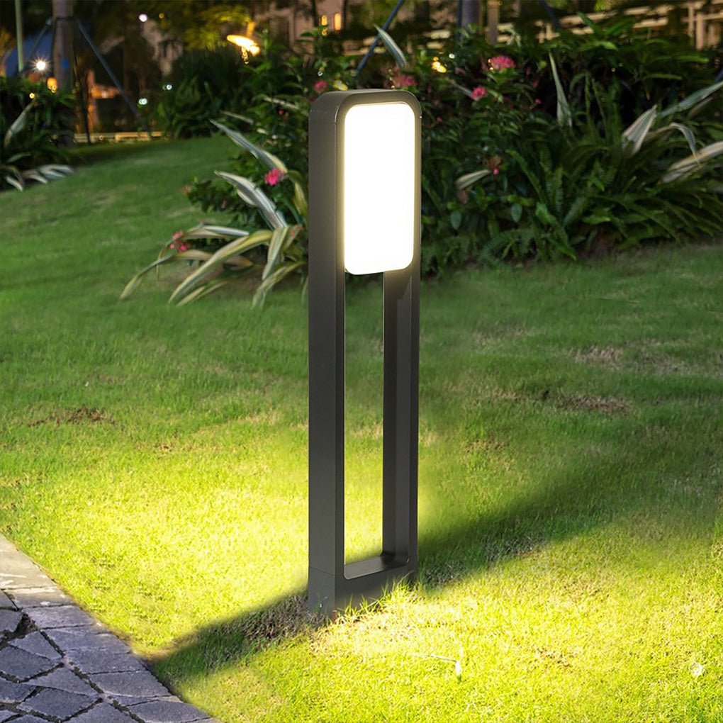 Modern Minimalist Outdoor LED Column Light Waterproof Garden Landscape Path Lighting