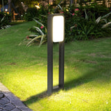 Modern Minimalist Outdoor LED Column Light Waterproof Garden Landscape Path Lighting