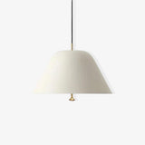 Modern Minimalist Pendant Ceiling Light Fixture with Adjustable Cable and Metal Shade