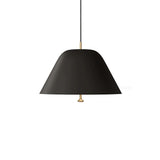 Modern Minimalist Pendant Ceiling Light Fixture with Adjustable Cable and Metal Shade