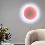 Modern Minimalist Relax Plug in Wall Sconce with Paper Shade Soft Ambient LED Lighting Set of 2