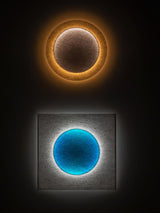Modern Minimalist Relax Plug in Wall Sconce with Paper Shade Soft Ambient LED Lighting Set of 2