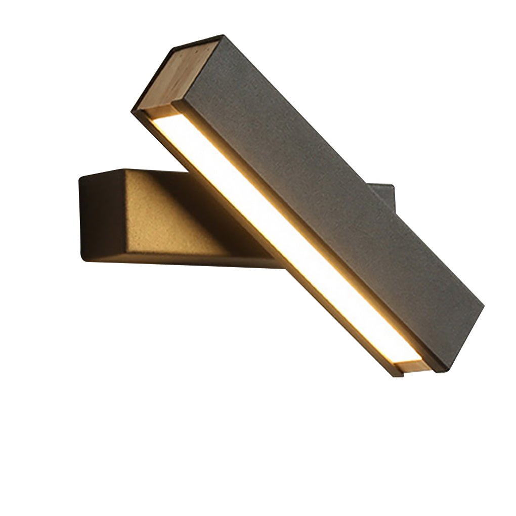 Modern Minimalist Rotatable LED Wall Sconce for Bedroom and Living Room Background Lighting