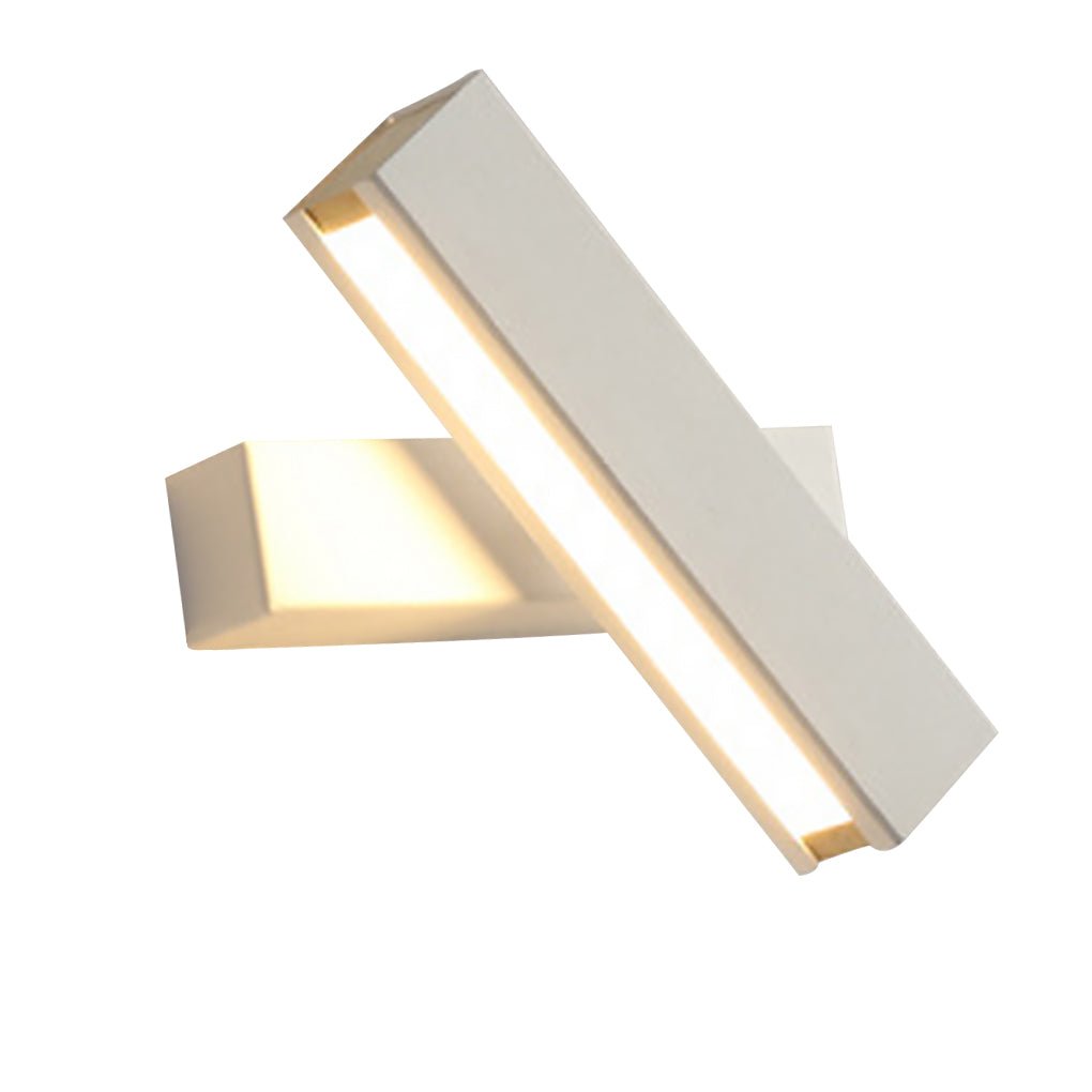 Modern Minimalist Rotatable LED Wall Sconce for Bedroom and Living Room Background Lighting