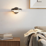 Modern Minimalist Round Aluminum LED Wall Sconce Nordic Decorative Indoor Lighting Fixture