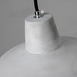 Modern Minimalist Round Cement Pendant Light Industrial Resin Chandelier for Home Decor