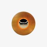 Modern Minimalist Round Metal Disc LED Wall Sconce for Indirect Interior Lighting