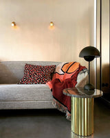 Modern Minimalist Spherical Glass Wall Sconce Geometric Indoor Lighting Fixture